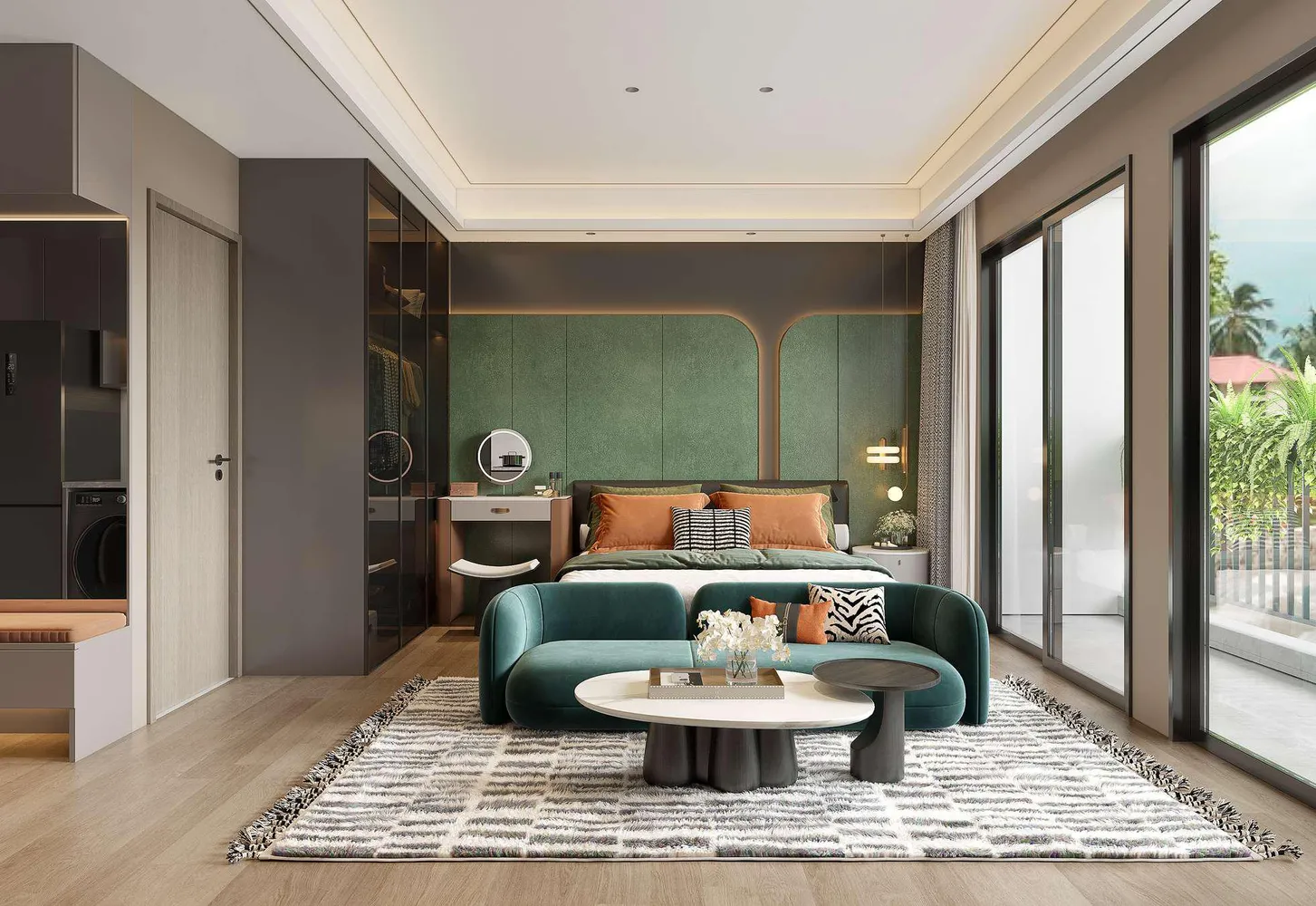 Студия 34 м² — Fantasea Condo Rawai, 4 этаж